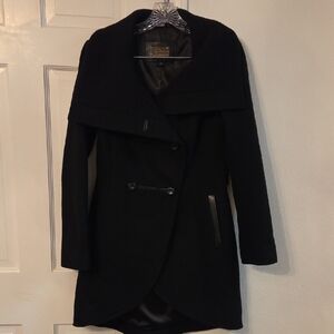 Mackage Black Pea Coat for Women